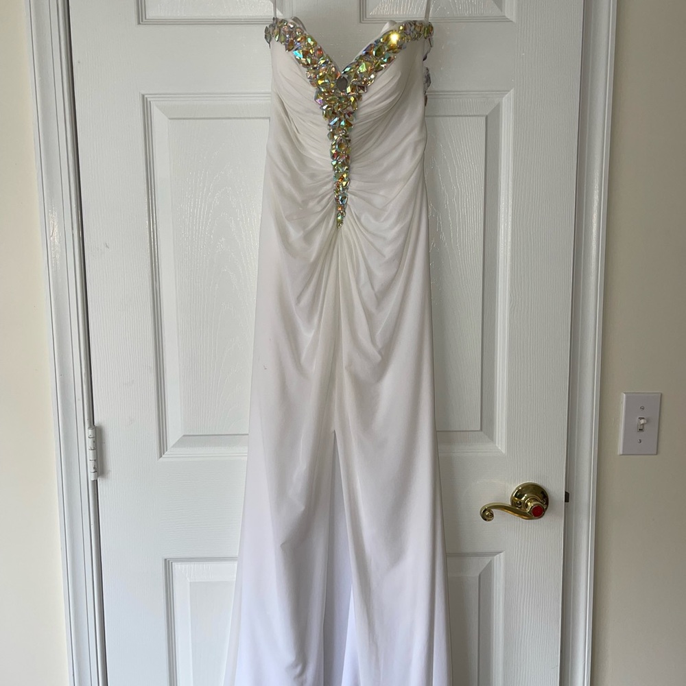 La Femme Jeweled Gown
